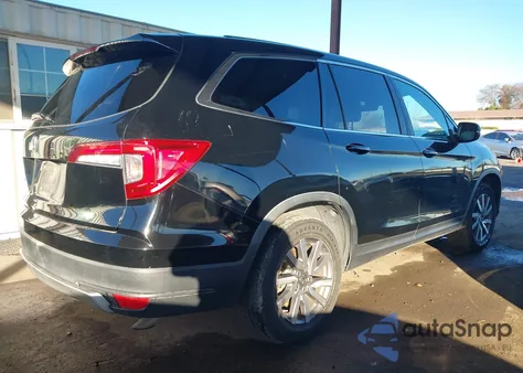 2019 Honda Pilot Ex-L из США, поврежденный, VIN 5FNYF5H52KB014162